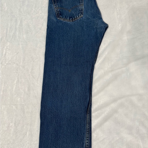 Levi's 505 Classic Blue Straight Jeans Timeless Design 34-30 - Picture 3 of 10